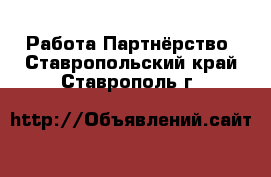 Работа Партнёрство. Ставропольский край,Ставрополь г.